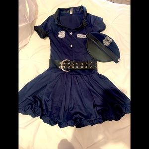 Cop Cutie costume - size 6/7